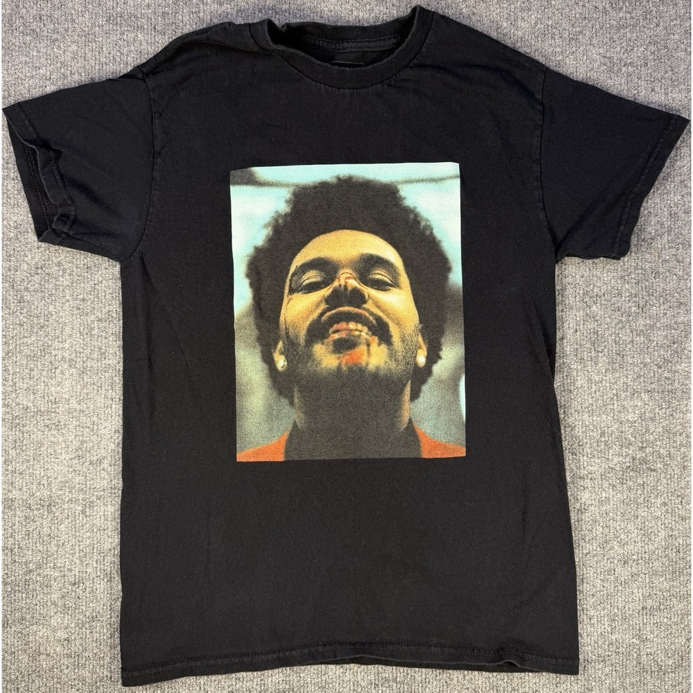 The Weeknd After Hours Tour T Shirt Mens Small XO Double Sided AUTHENTIC!